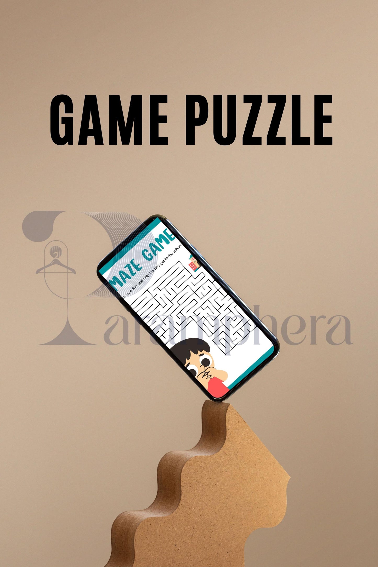 Printable Maze Challenge | Escape Room Activity for Kids | Birthday Party Game | Instant Download Puzzle
