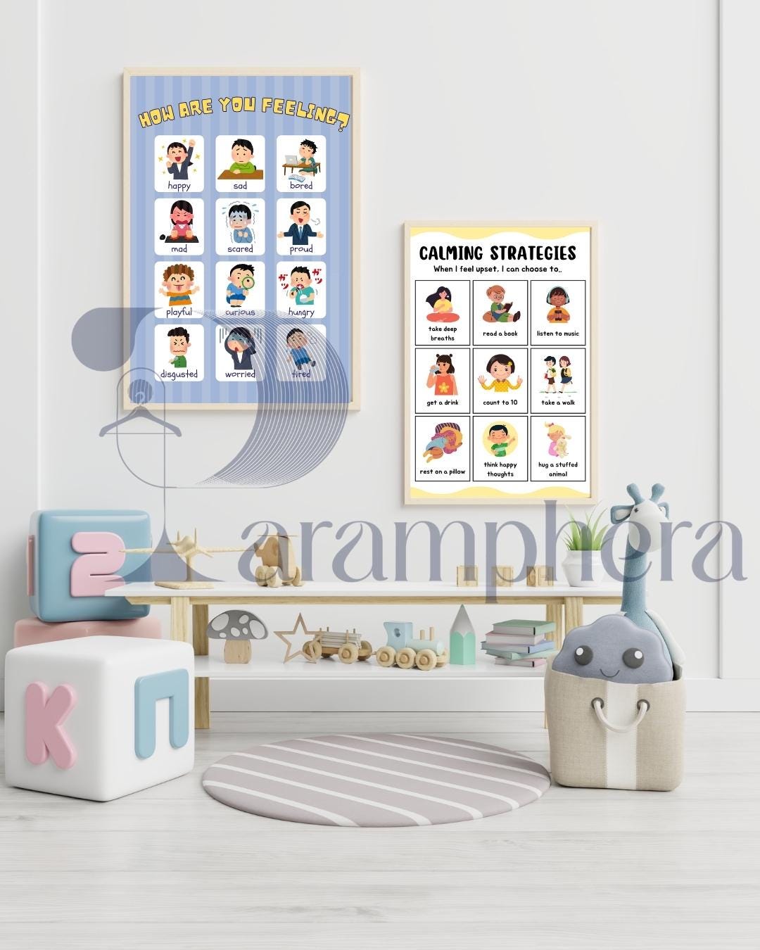Editable Teacher Classroom Decor Bundle — Neutral Modern Posters, Name Tags, Alphabet Cards, Calendar — Printable A4 & US Letter