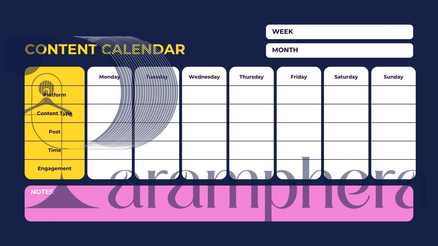 Social Media Content Creator Kit | Canva Templates, Content Calendar, Instagram Posts, Stories, Hashtags, Captions | Editable & Printable