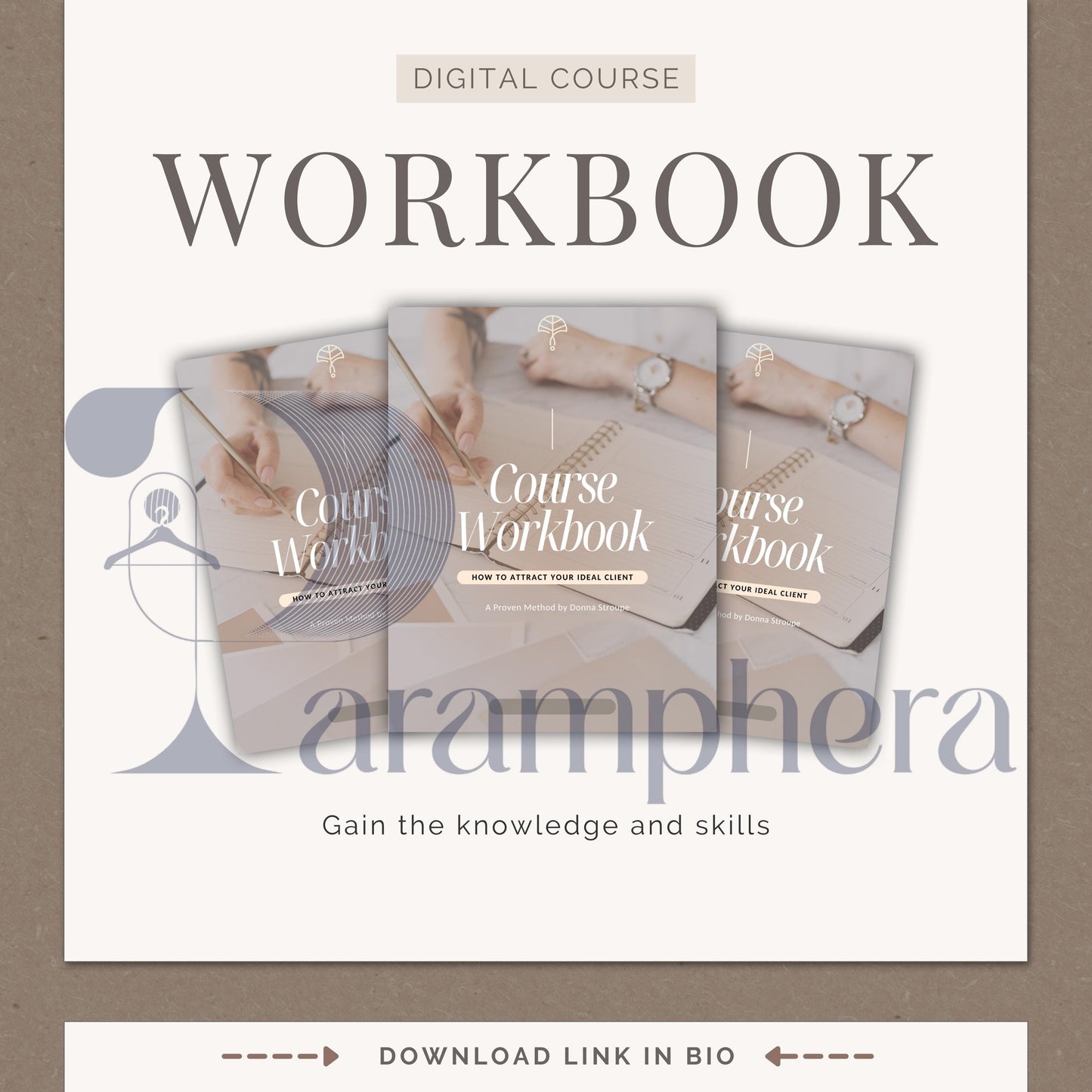 Editable Course Workbook Template Canva | Online Coach Workbook | Digital Course Guide | PDF Printable Workbook