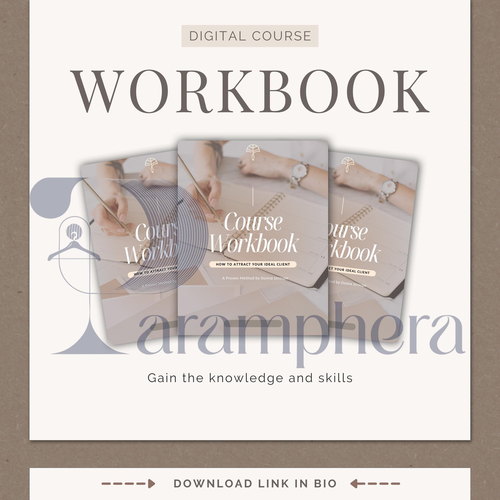 Editable Course Workbook Template Canva | Online Coach Workbook | Digital Course Guide | PDF Printable Workbook