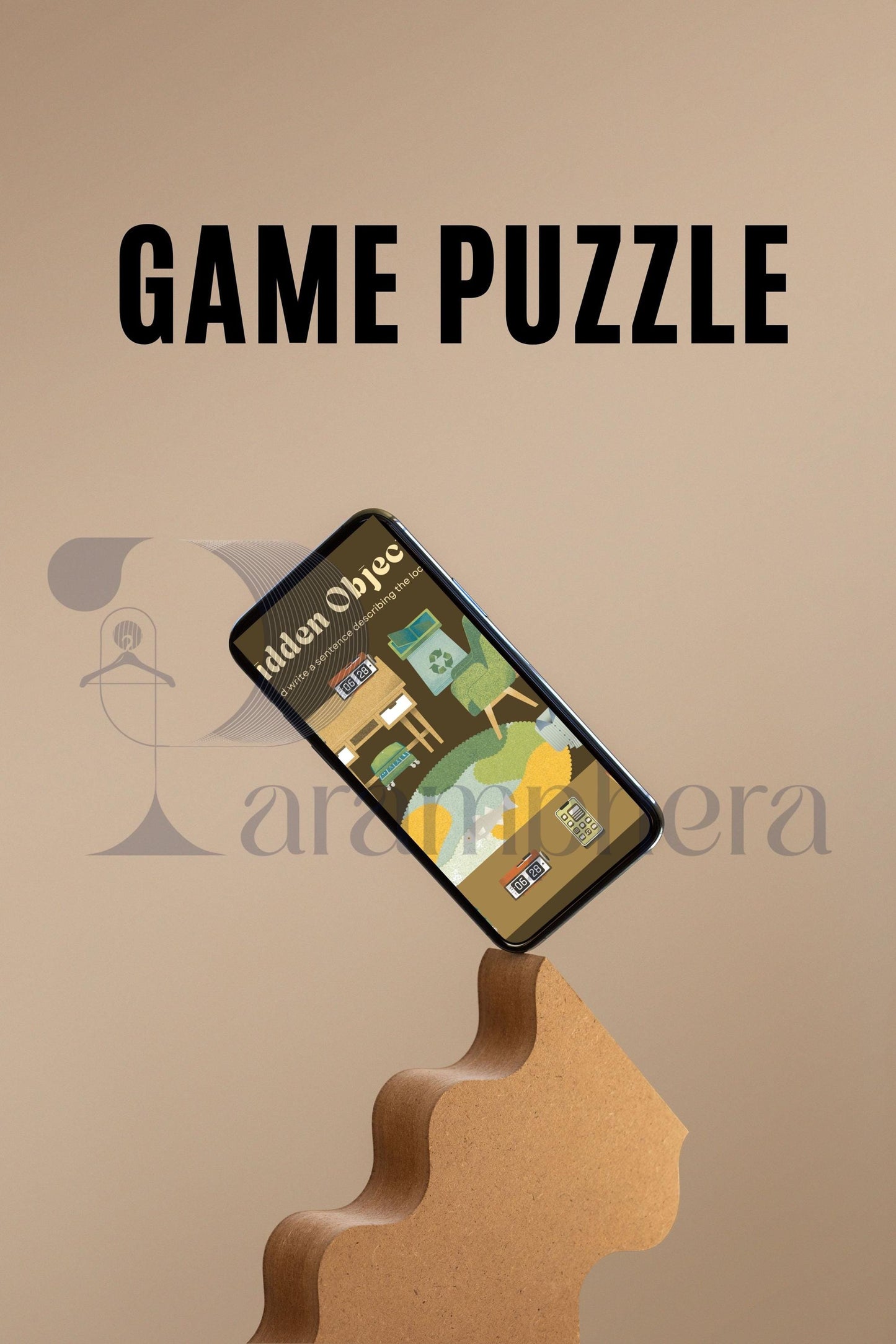 Printable Hidden Object Puzzle | Escape Room Activity | Kids Party Game | Educational Puzzle PDF