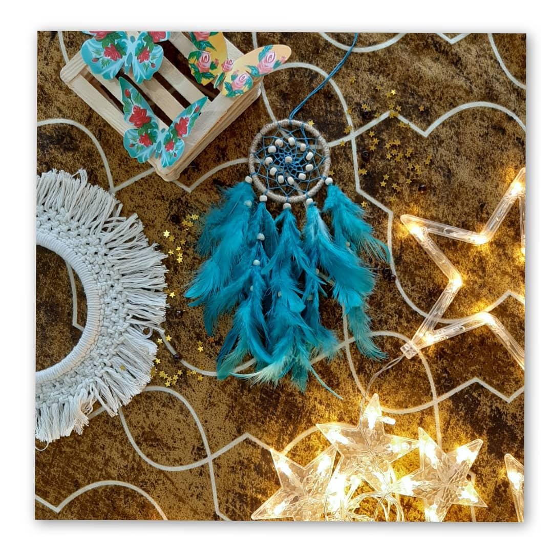 Set of 5 Handmade Dreamcatchers – Boho Wall Hanging Decor, Feather Dream Catcher for Bedroom, Nursery, Meditation, Gift