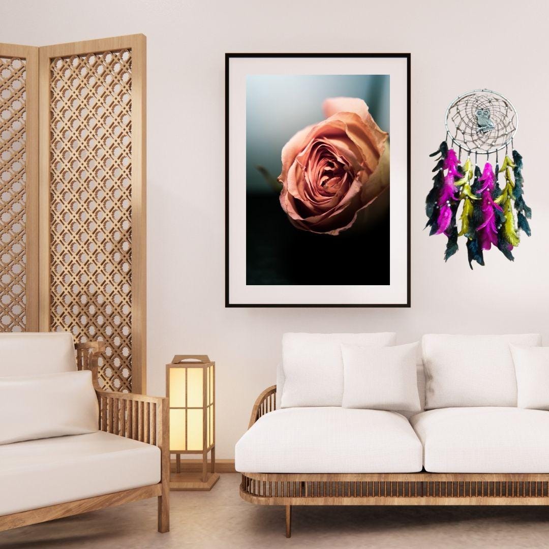 Set of 5 Handmade Owl Dreamcatchers with Feathers | Boho Wall Hanging Decor | Dream Catcher Gift for Home & Bedroom Decoration