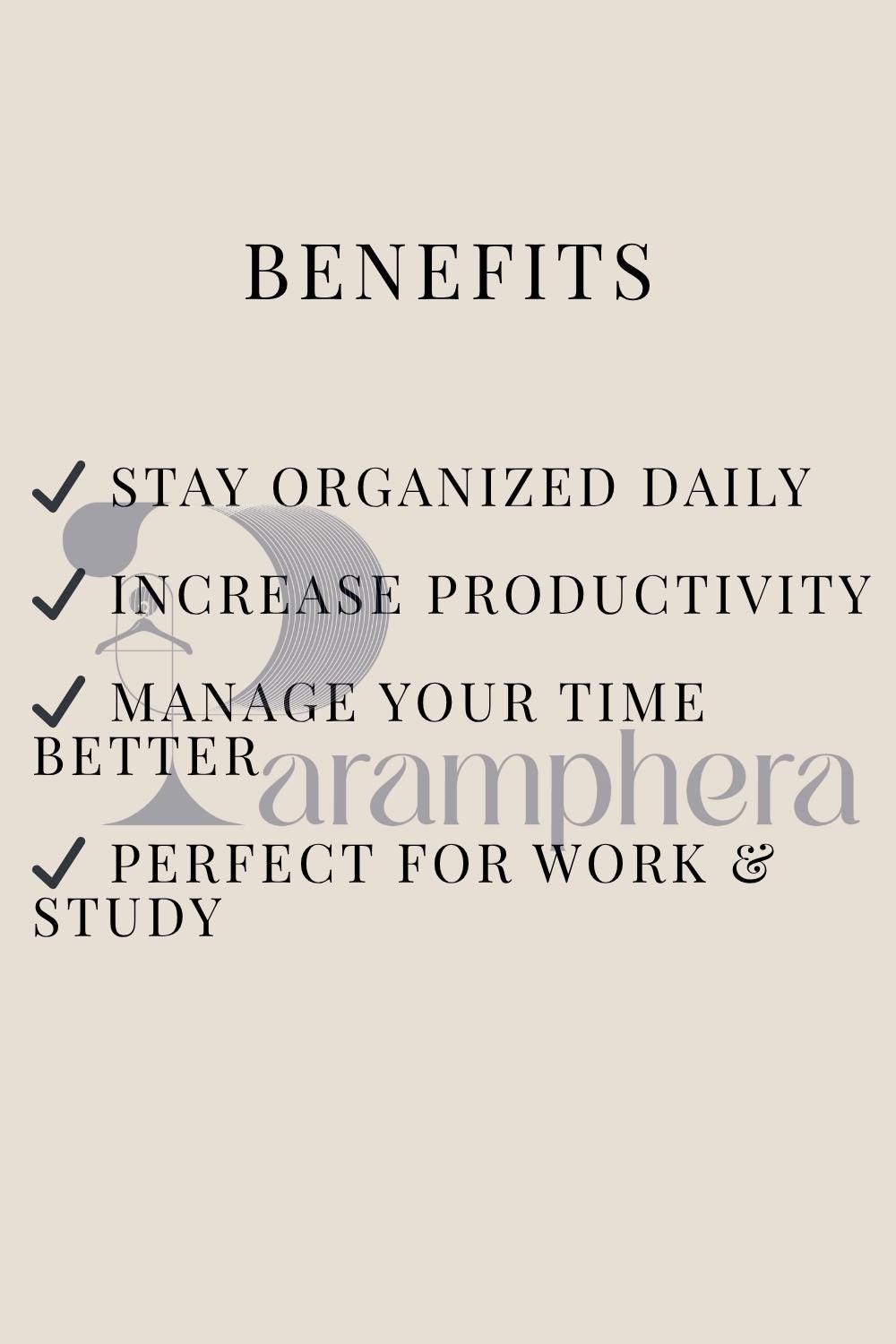 Daily Productivity Planner Printable – A4 & US Letter PDF | To-Do List, Hourly Schedule, Time Management, Instant Download