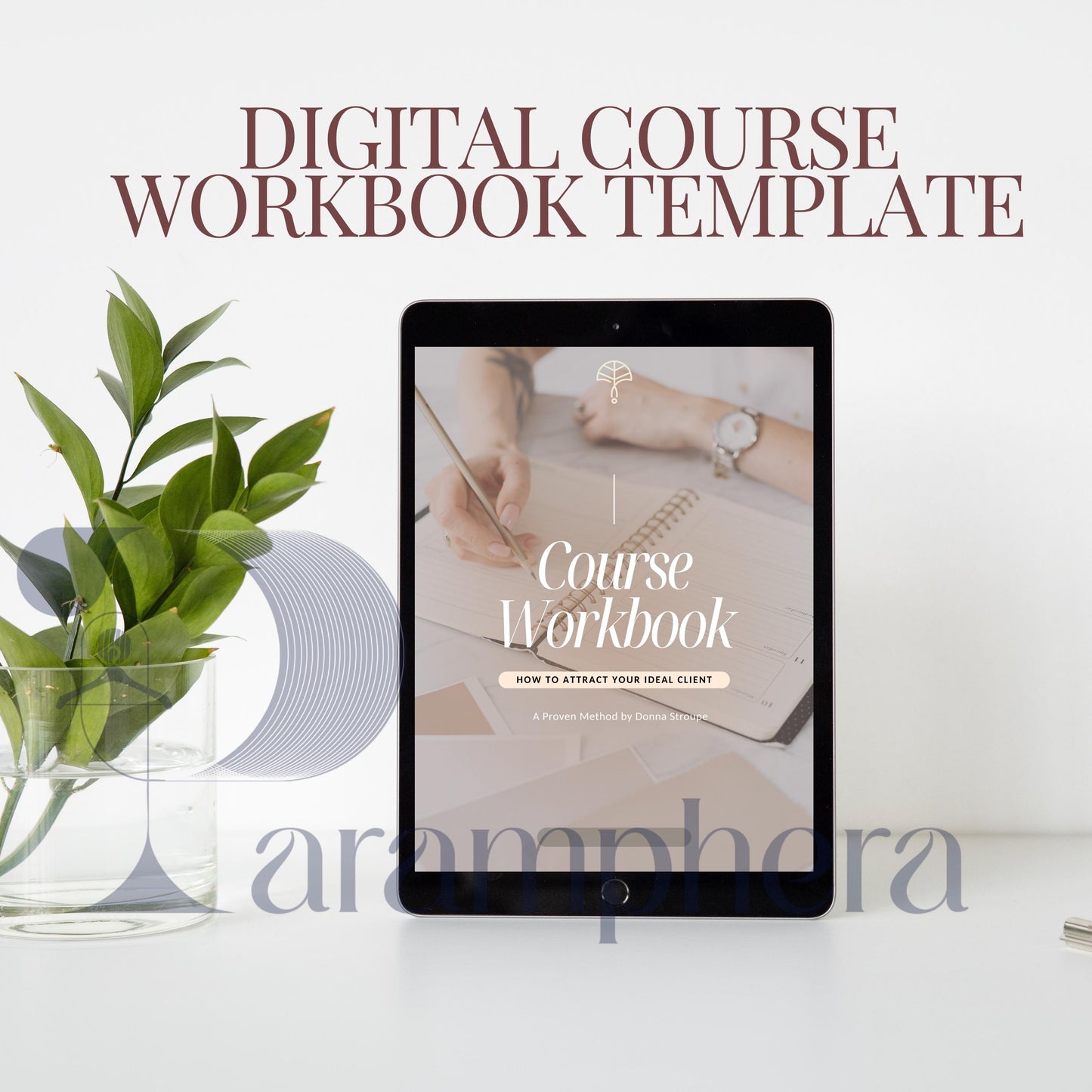 Editable Course Workbook Template Canva | Online Coach Workbook | Digital Course Guide | PDF Printable Workbook