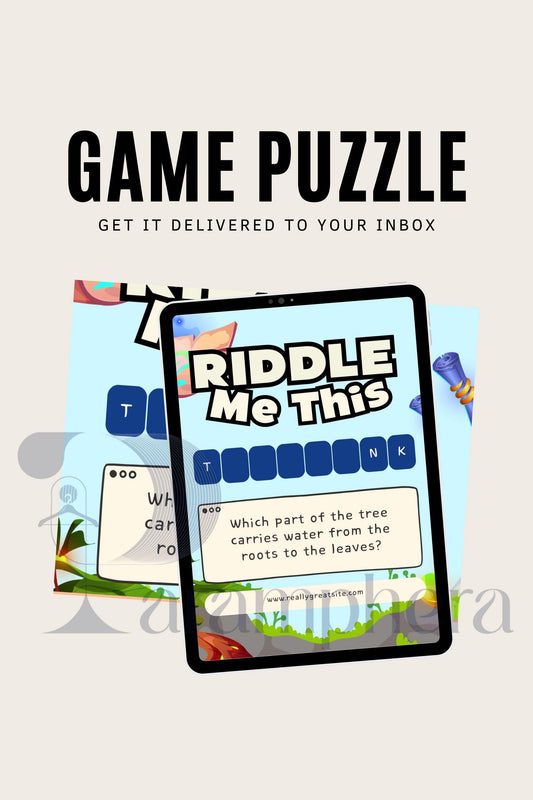 Printable Riddle Cards | Escape Room Game for Kids | Fun Party Activity | Instant Download Puzzle Clues