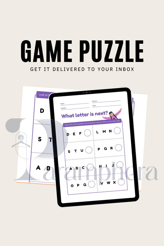 Printable Sequence Puzzle | Escape Room Game for Kids | Birthday Party Educational Activity | Instant Download