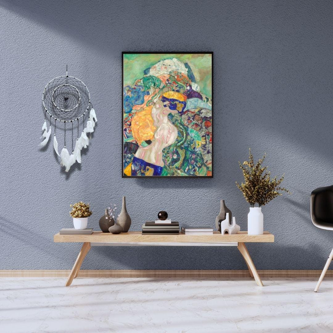 Handmade White Feather Dreamcatcher Wall Hanging | Boho Bedroom & Home Decor | Large Dream Catcher Gift for Positive Energy.