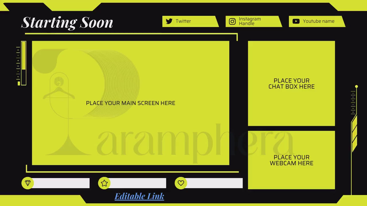 Retro Neon Twitch Overlay Pack | Animated Stream Screens, Webcam Frame, Alerts & Panels | Streaming Graphics for Gamers